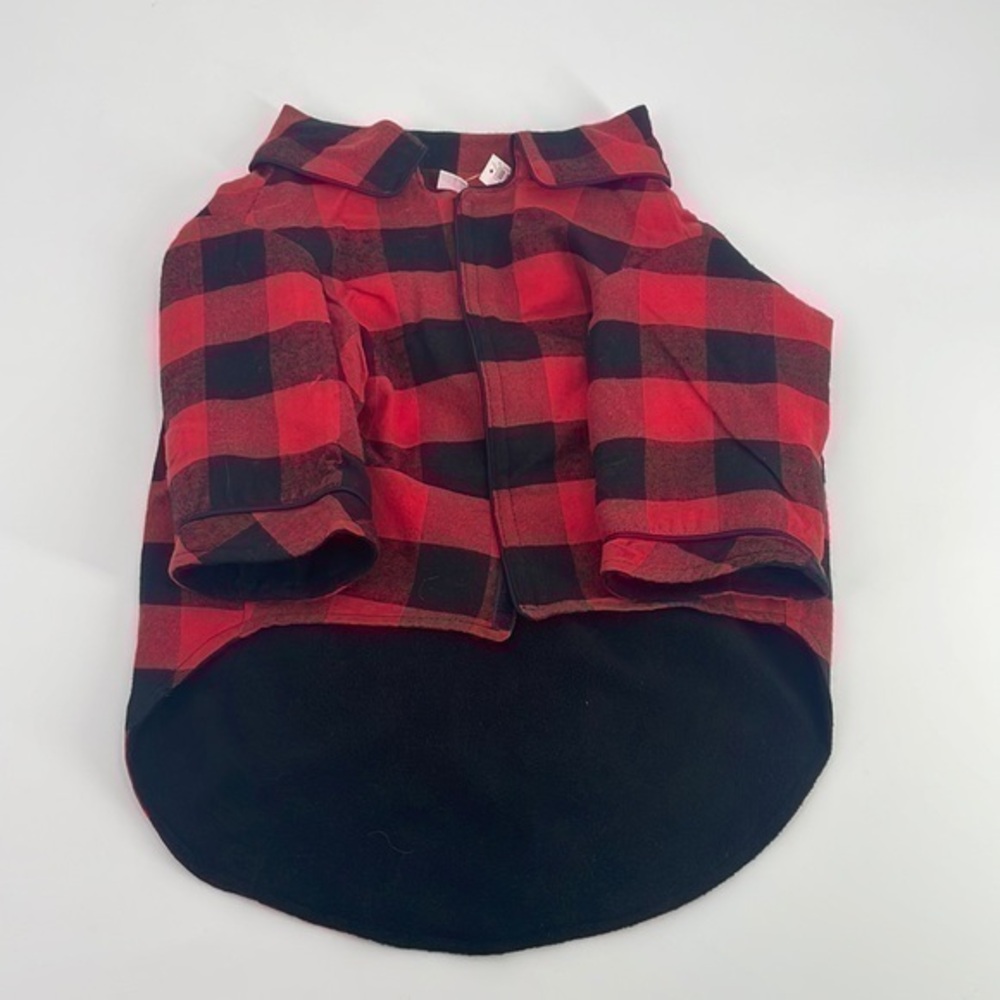 -uEC Gap Buffalo plaid flannel with light fleece lined shirt medium/ large